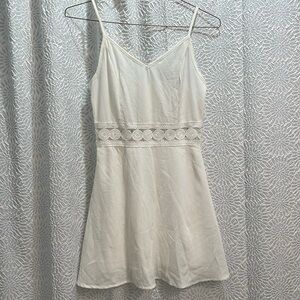 Never worn SHEIN white dress with cutouts in the middle